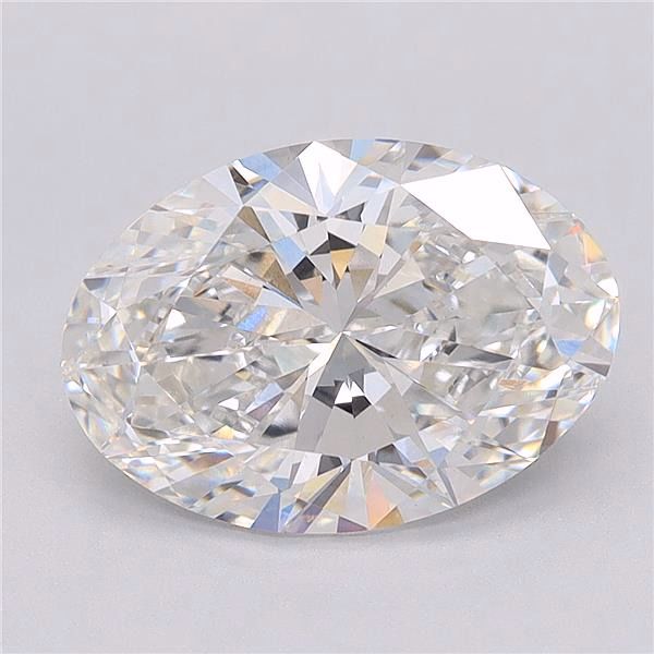 5.02 ct. oval Lab Grown Diamond front image