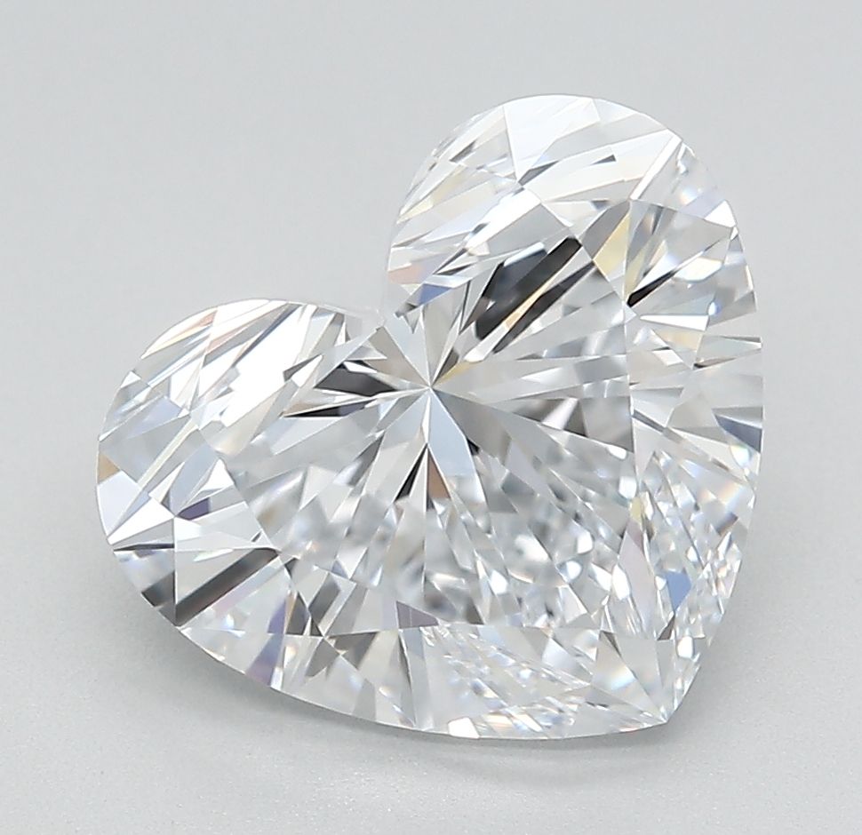 4.74 ct. heart Lab Grown Diamond front image