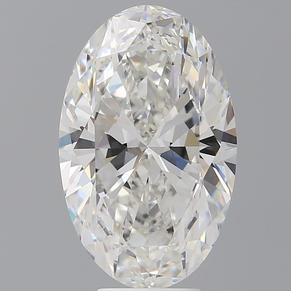 6.57 ct. oval Lab Grown Diamond front image