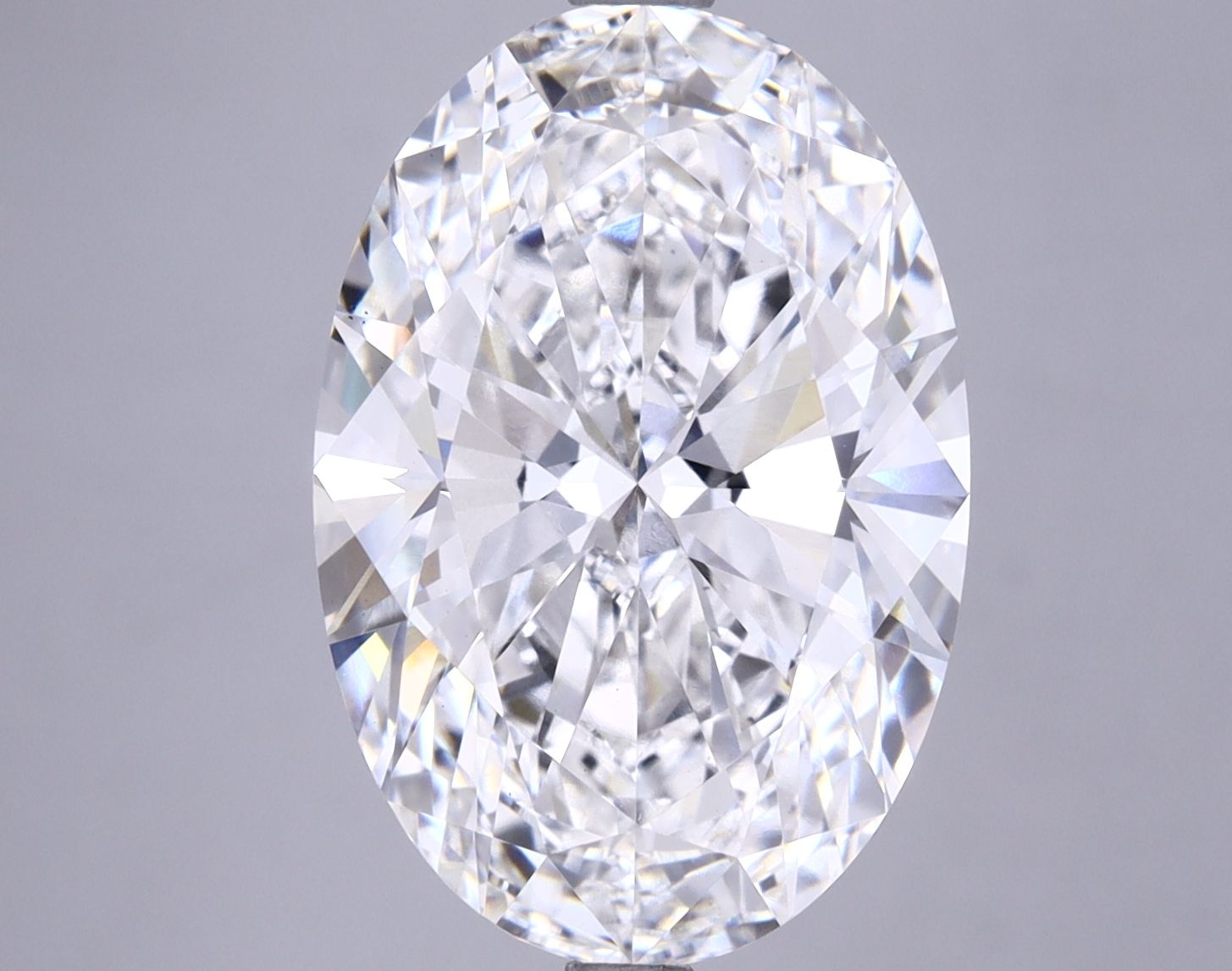 6.77 ct. oval Lab Grown Diamond front image
