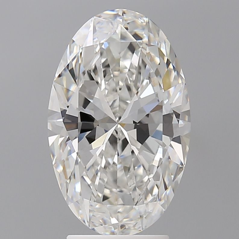 3.52 ct. oval Lab Grown Diamond front image