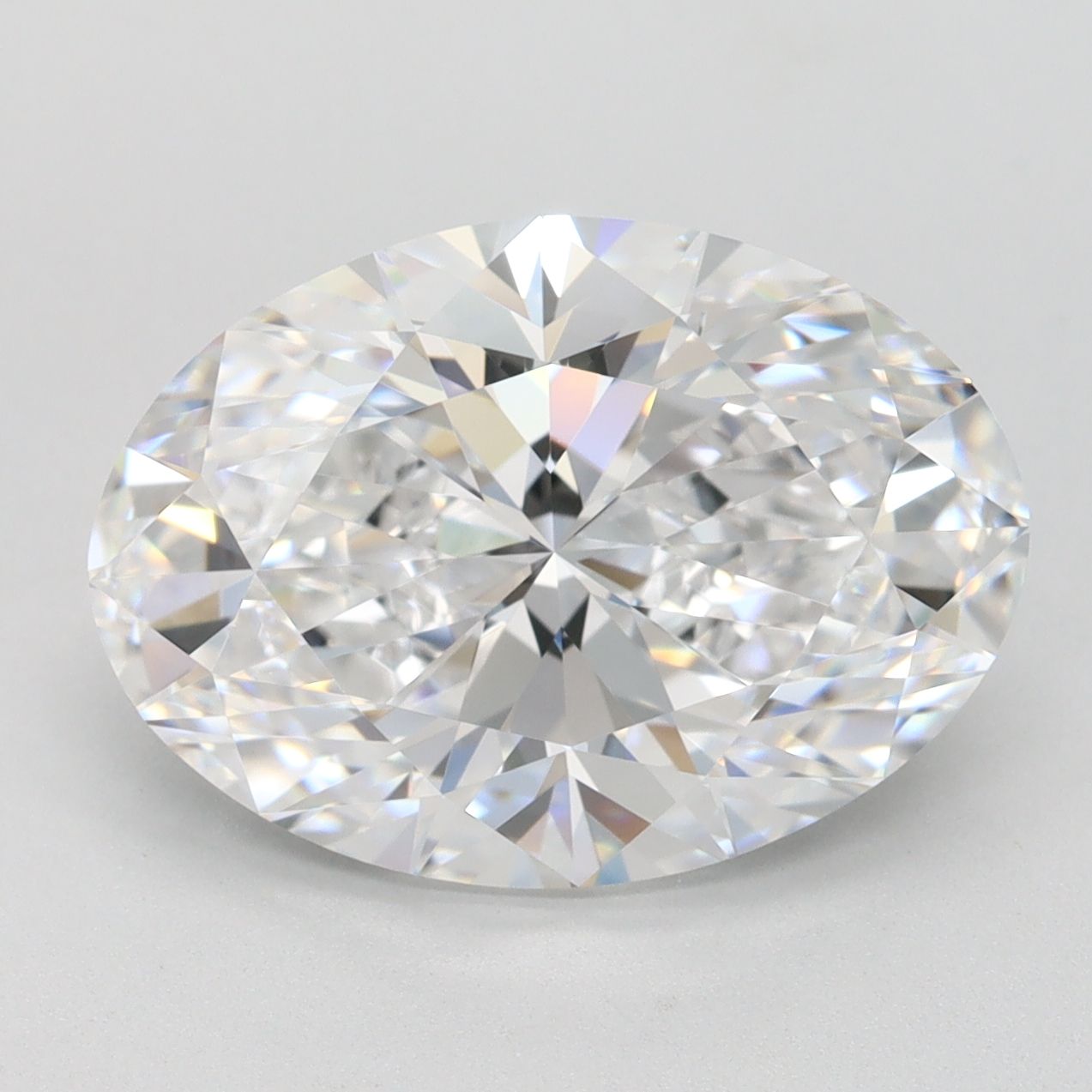 4.53 ct. oval Lab Grown Diamond front image