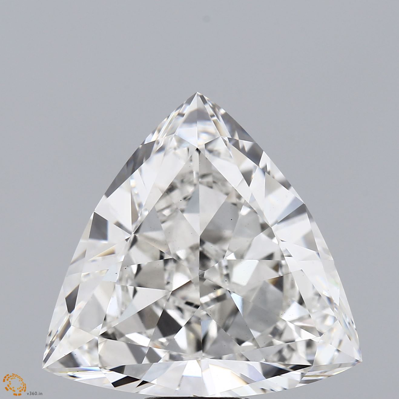 9.61 ct lab-grown Triangular Diamond