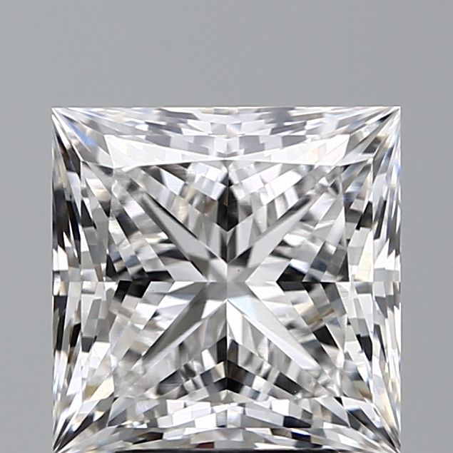 4.05 ct. princess Lab Grown Diamond front image