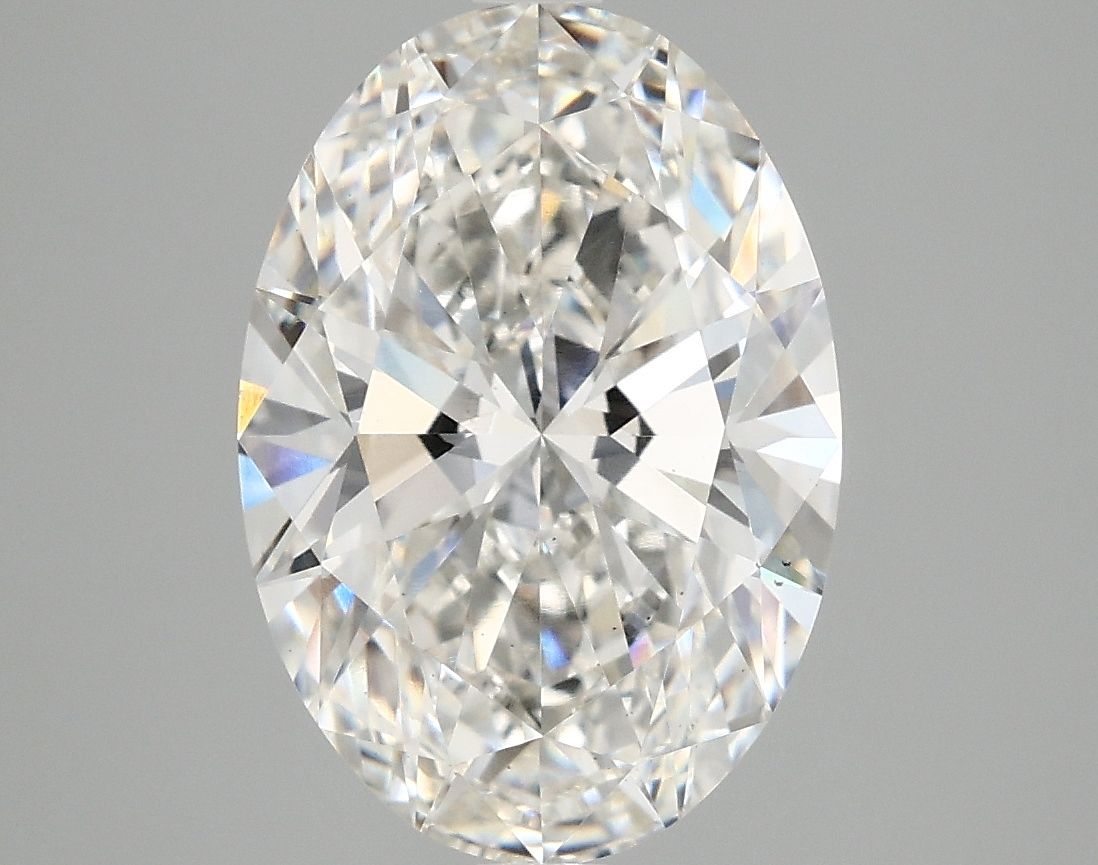 3.90 ct. oval Lab Grown Diamond front image