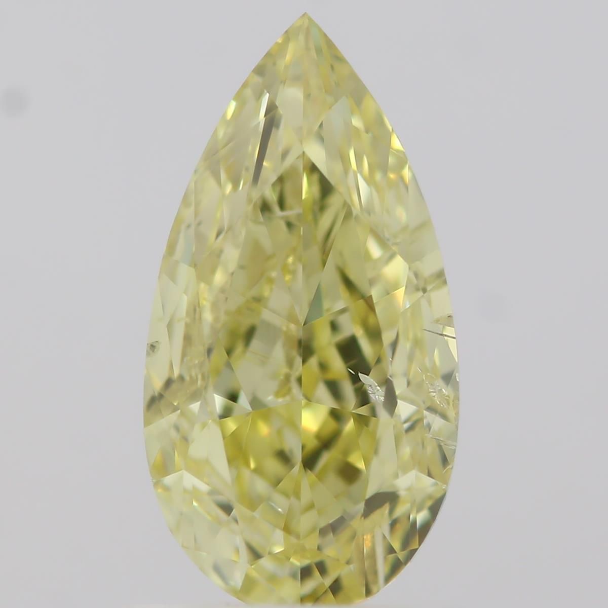 Diament 1.03 ct Fancy Intense Yellow/SI2