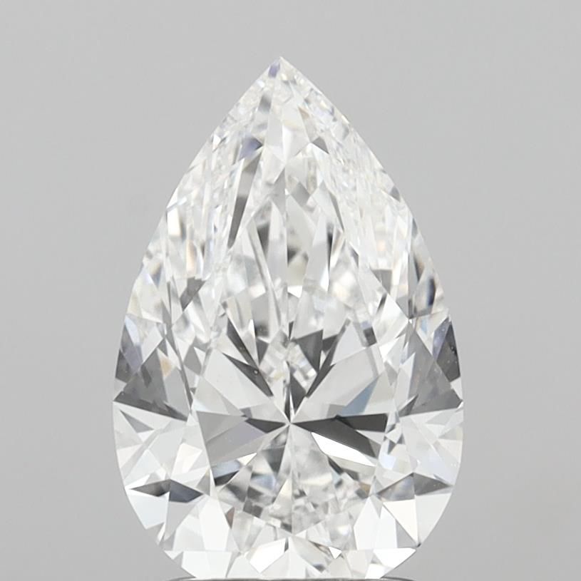 2.01 ct. pear Lab Grown Diamond front image
