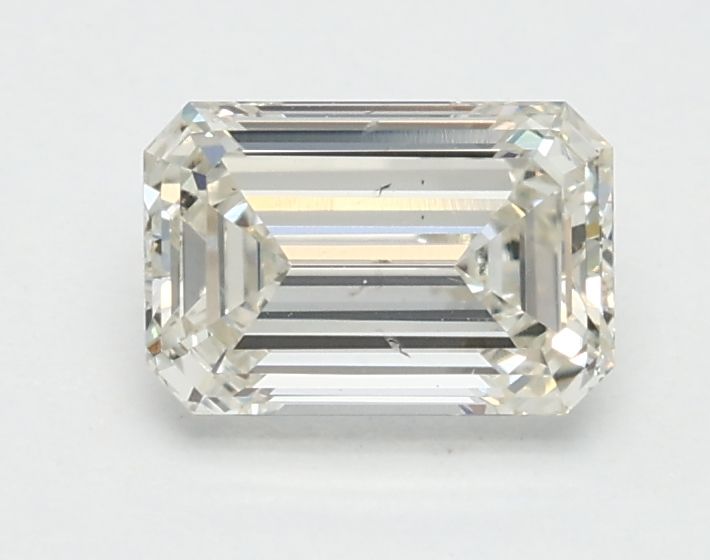 0.65 ct. emerald Lab Grown Diamond front image
