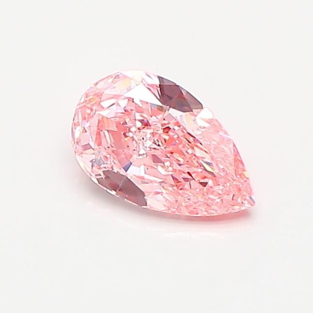0.57 CT Fancy Vivid Pink PEAR