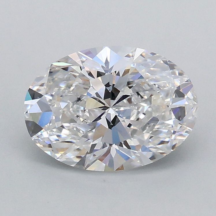 1.02 ct. oval Lab Grown Diamond front image