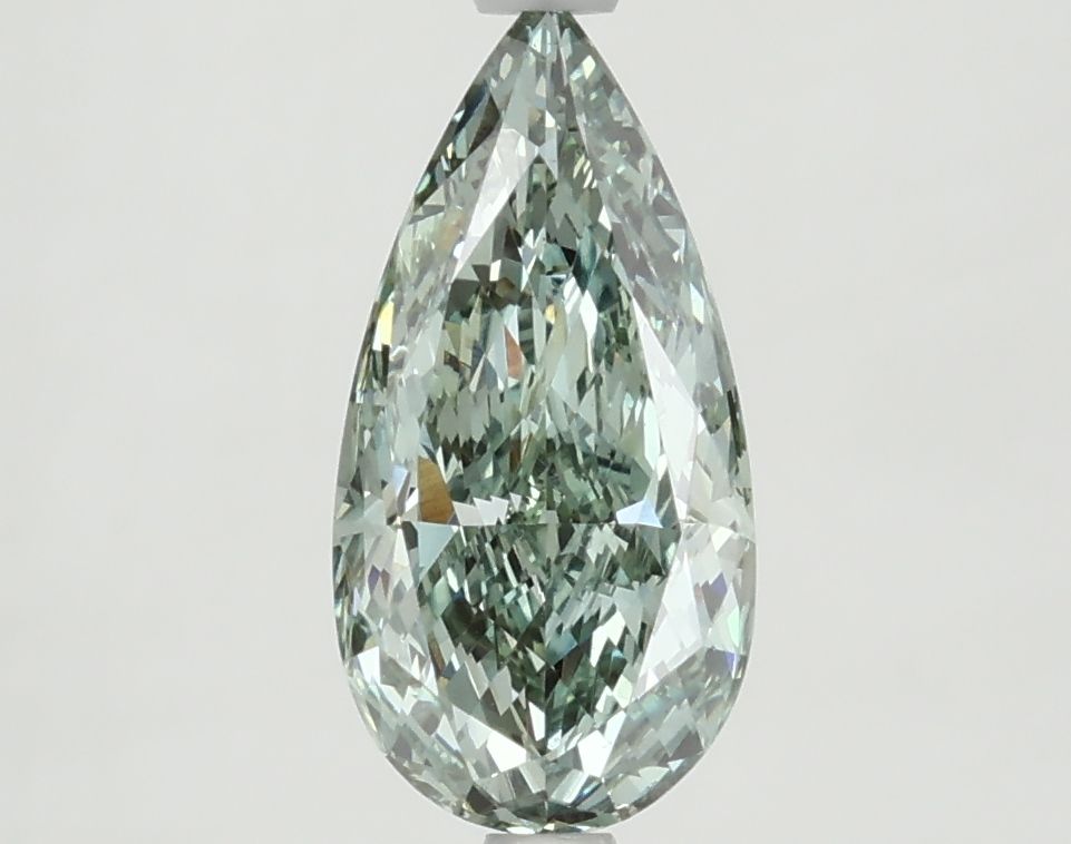 1.83 CT Fancy Vivid Green PEAR