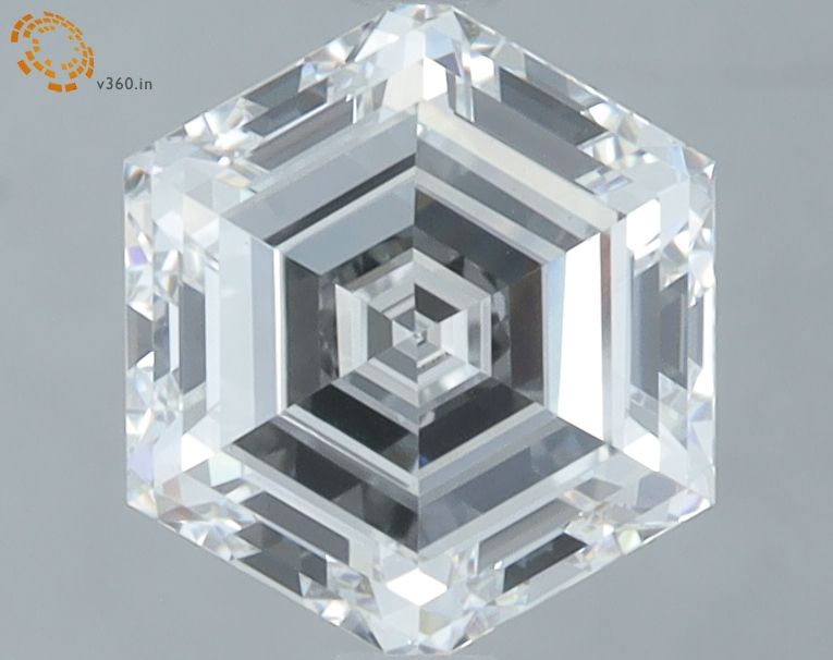 2.02 ct lab-grown Hexagonal Diamond