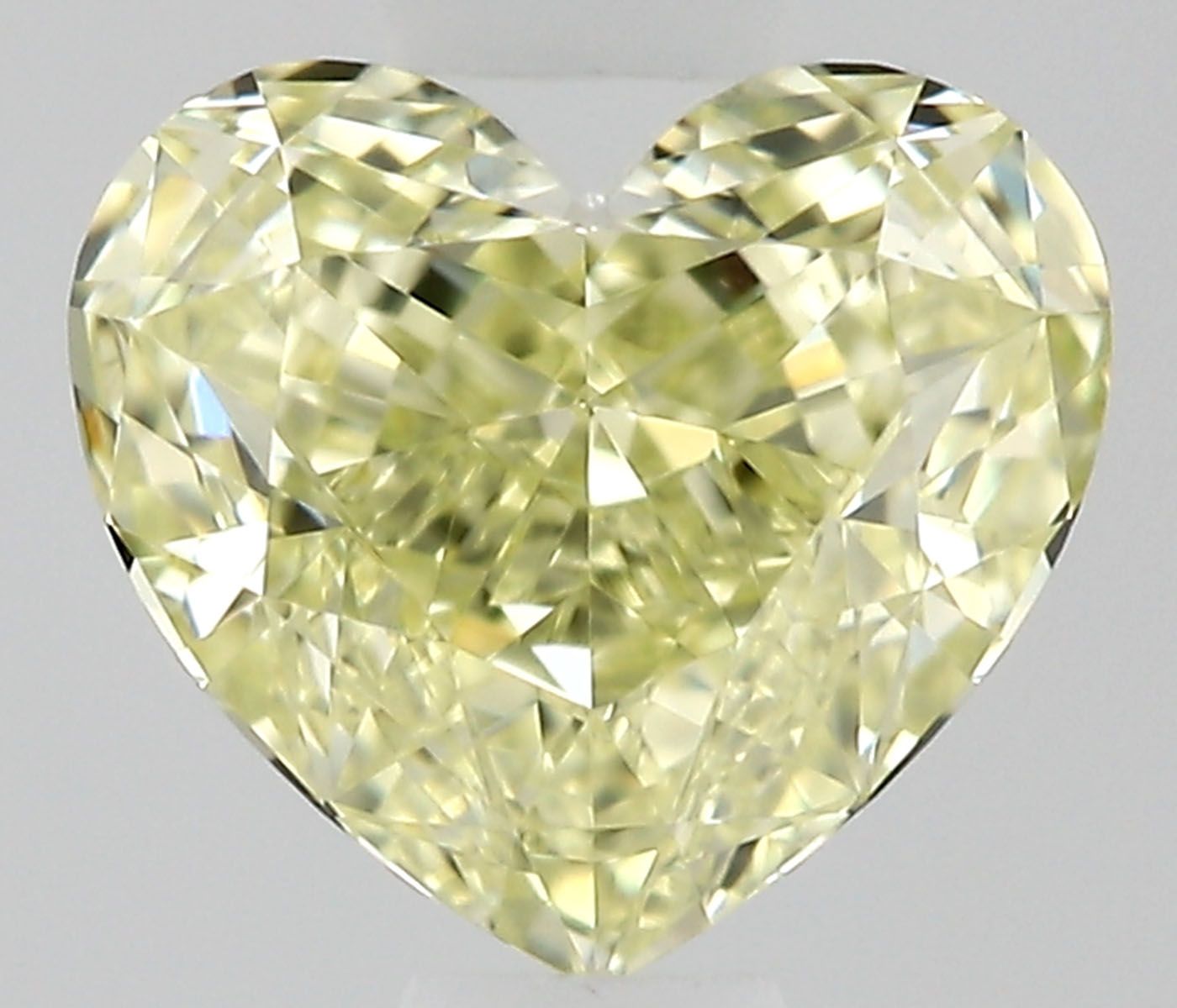 Diament 0.53 ct Fancy Light Yellow/VVS1
