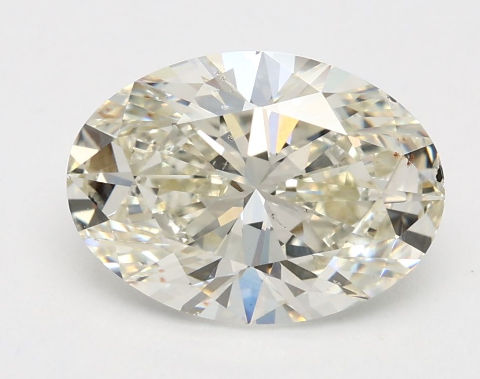 2.01 ct. oval Lab Grown Diamond front image