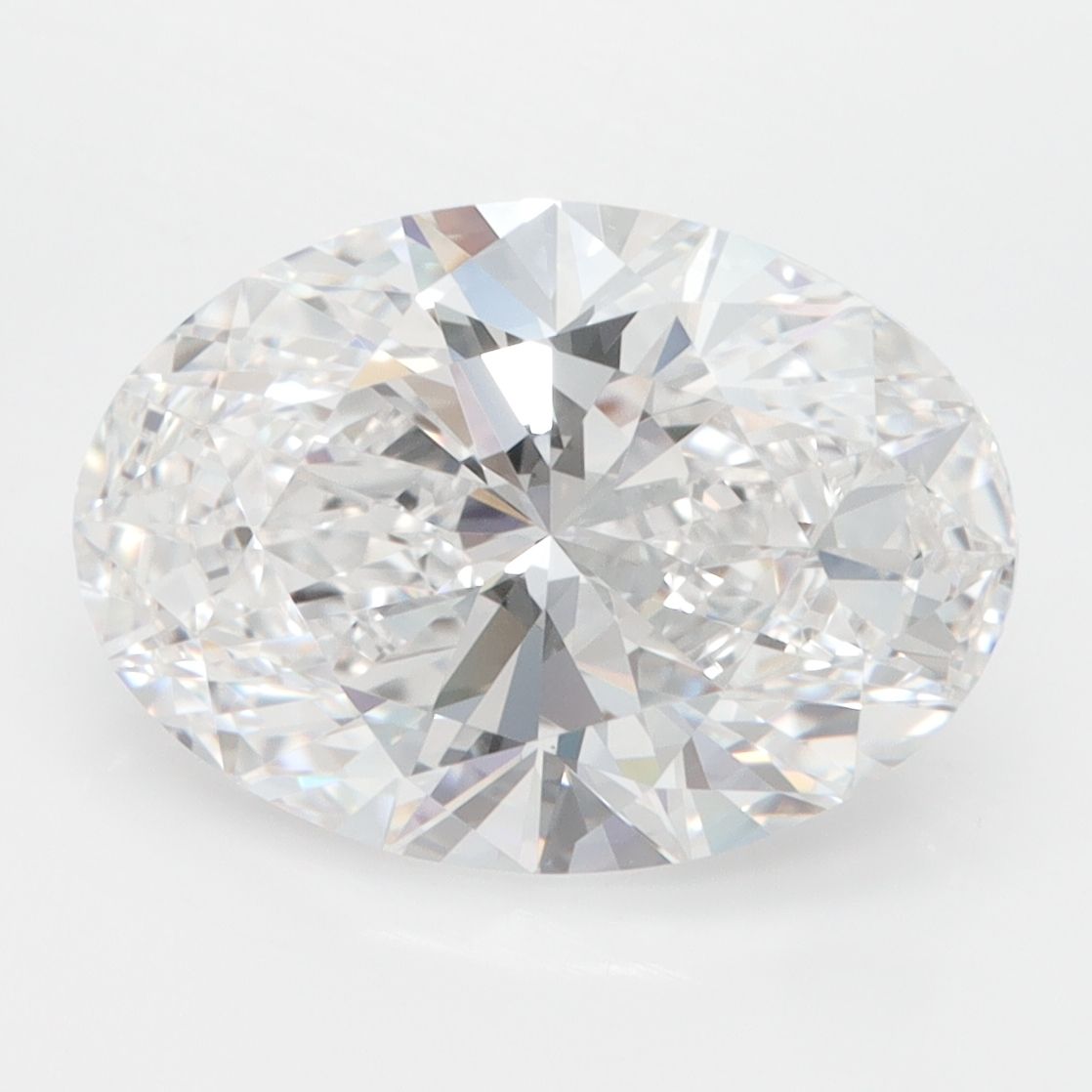 3.06 ct. oval Lab Grown Diamond front image