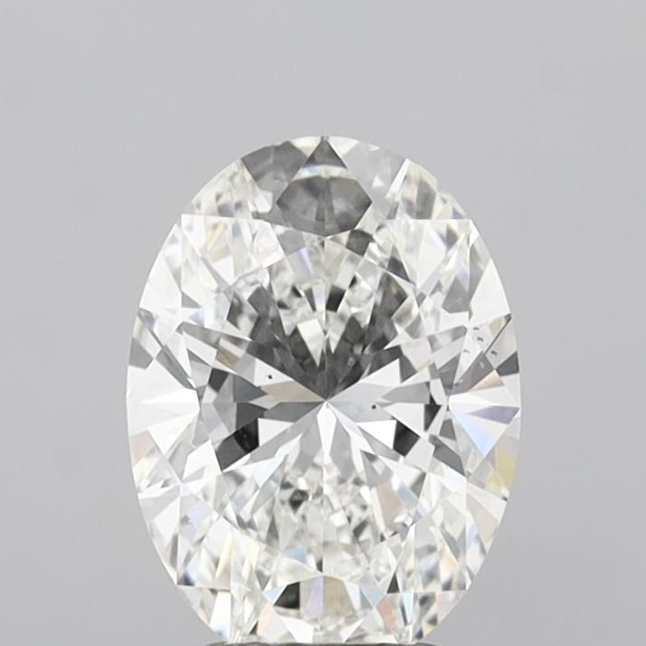 3.02 ct. oval Lab Grown Diamond front image
