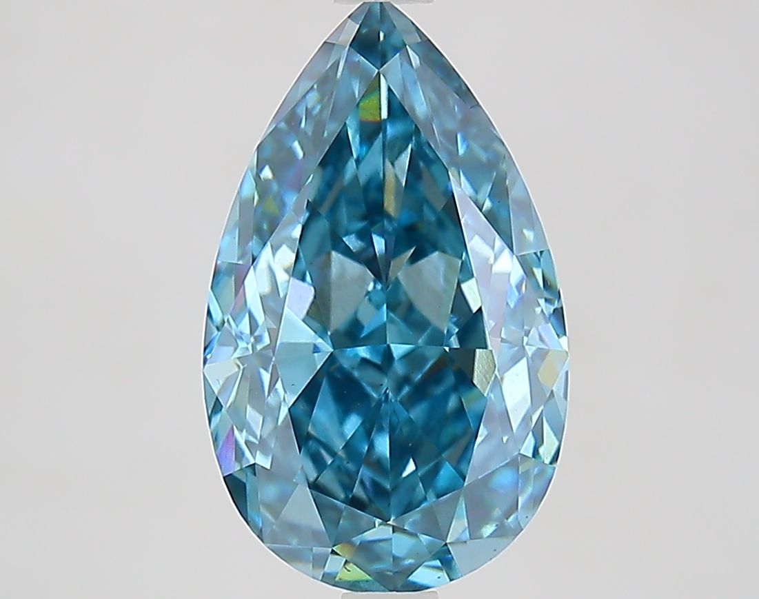 4.10 ct. pear Lab Grown Diamond front image