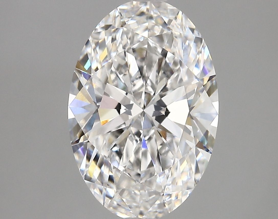 3.40 ct. oval Lab Grown Diamond front image