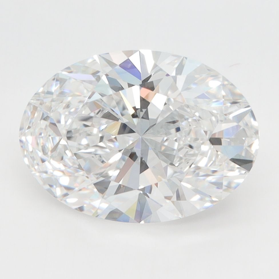 3.05 ct. oval Lab Grown Diamond front image