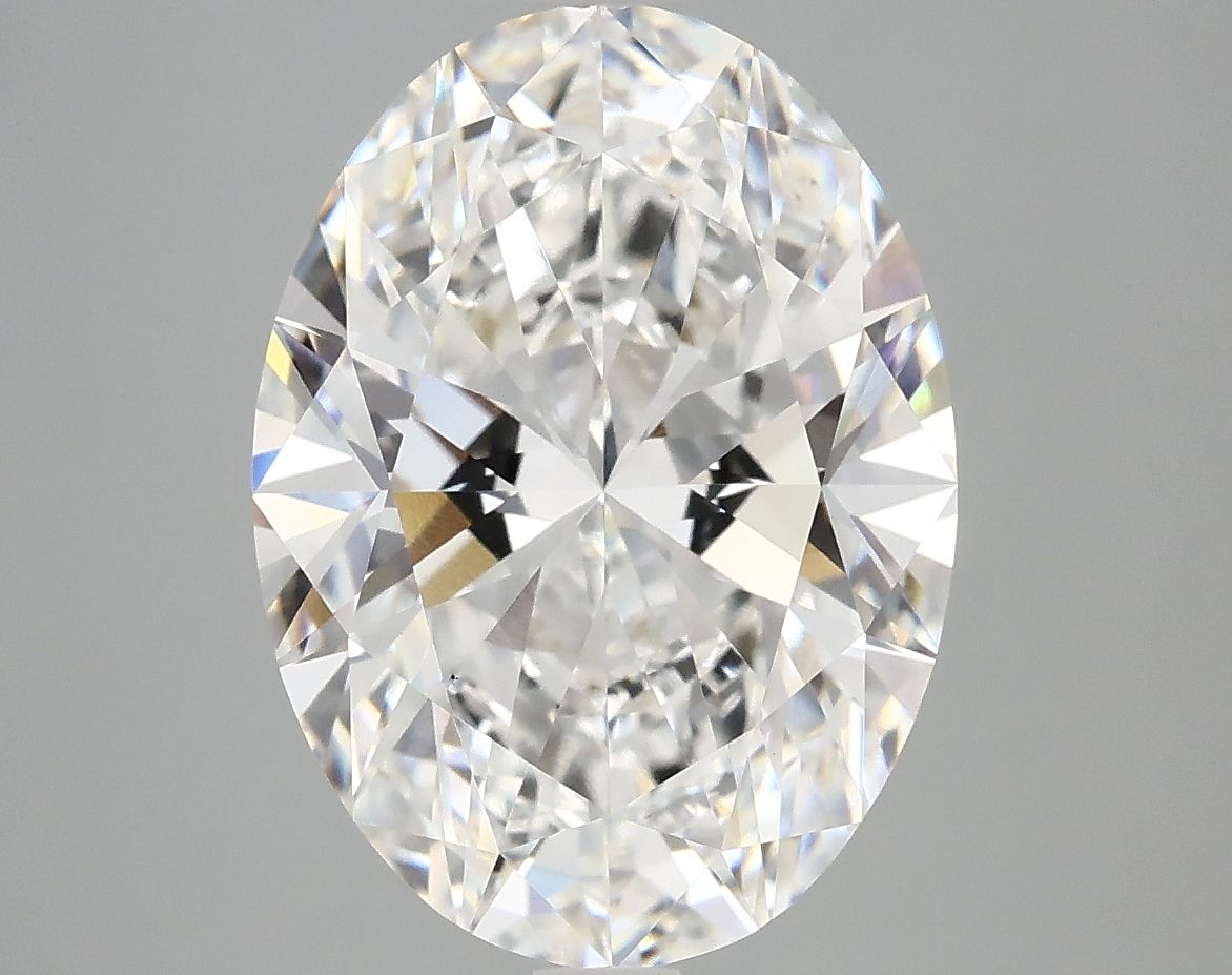 5.05 ct. oval Lab Grown Diamond front image