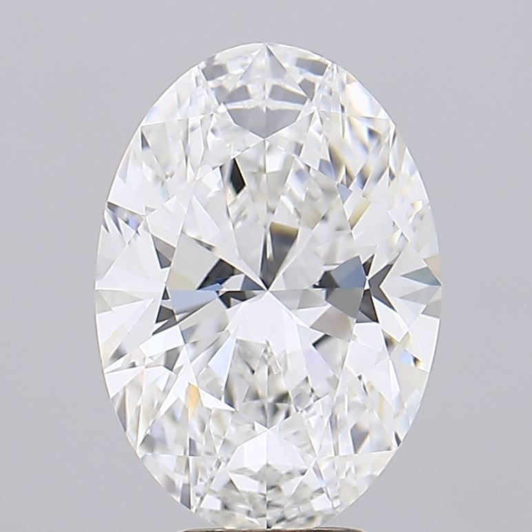 6.07 ct. oval Lab Grown Diamond front image