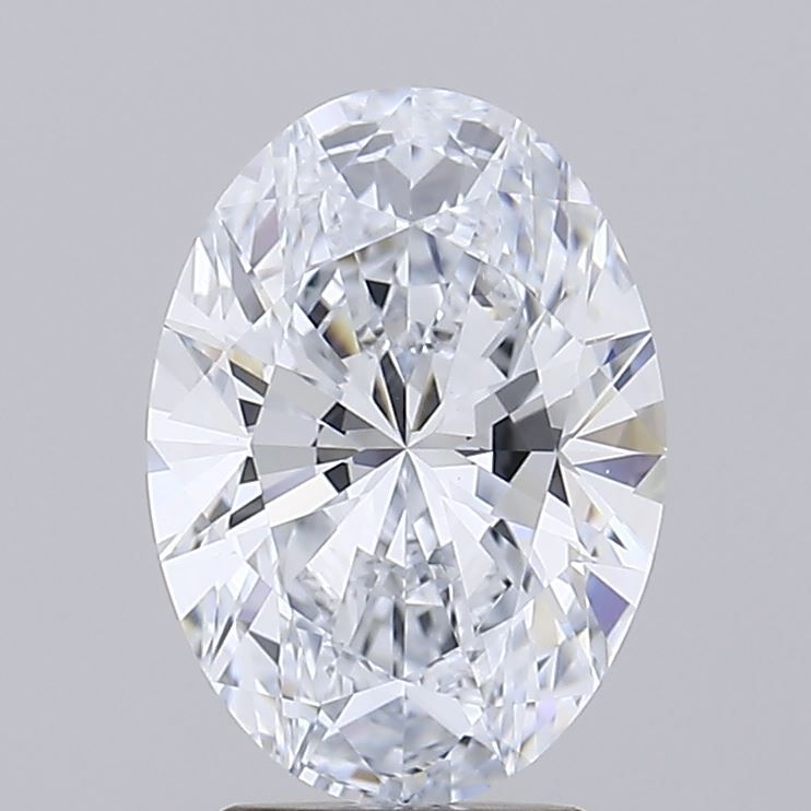 3.01 ct. oval Lab Grown Diamond front image