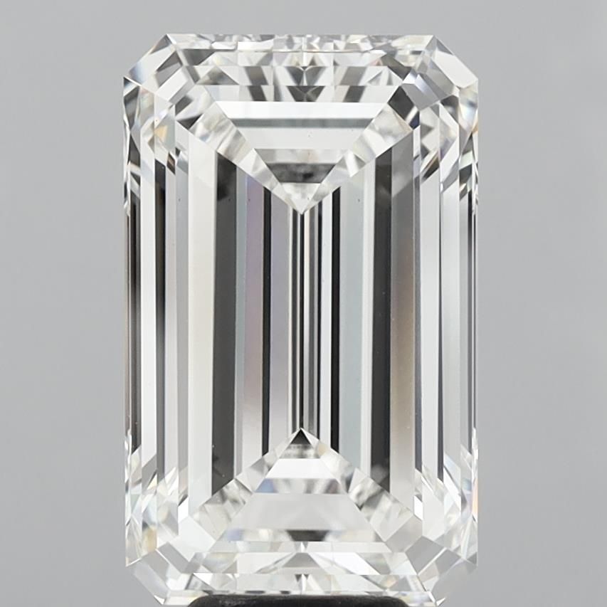 7.55 ct. emerald Lab Grown Diamond front image