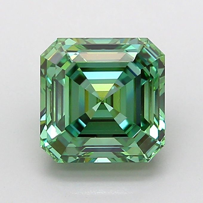 2.06 ct lab-grown Asscher Diamond