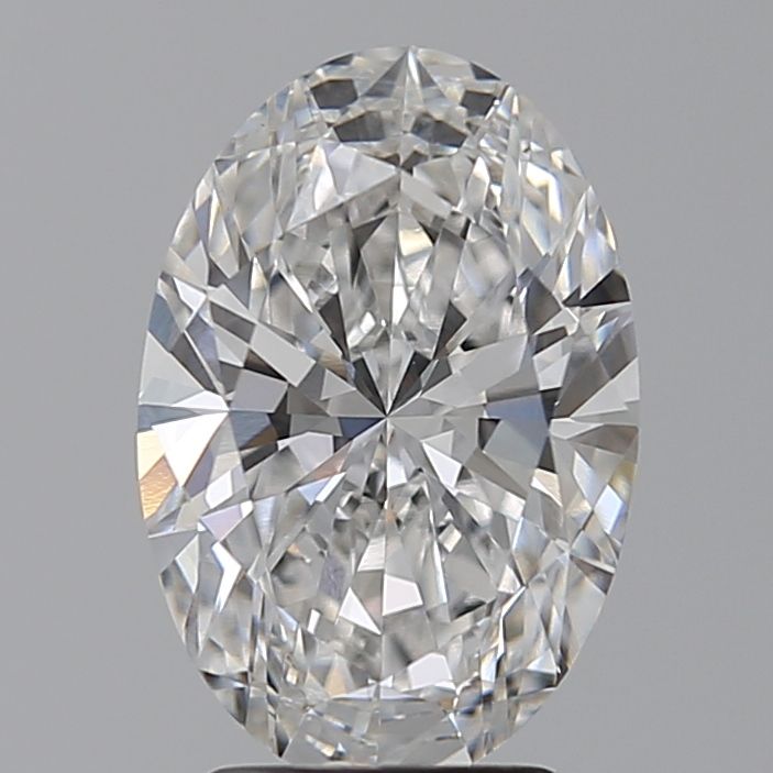 3.01 ct. oval Lab Grown Diamond front image