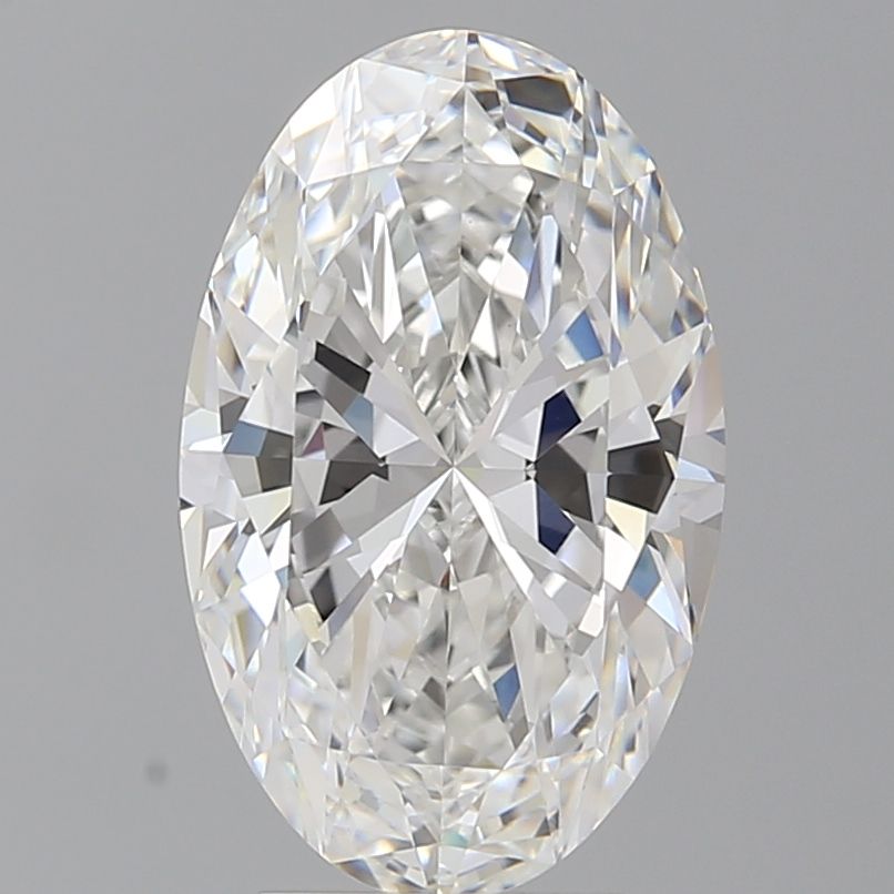 4.09 ct. oval Lab Grown Diamond front image