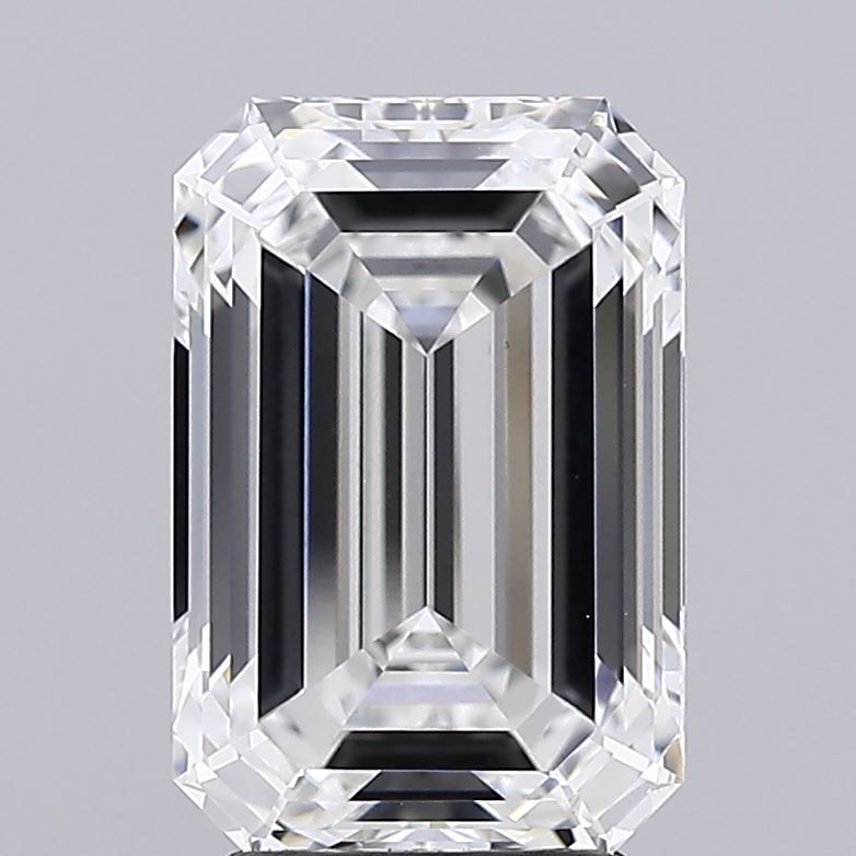 4.08 ct. emerald Lab Grown Diamond front image