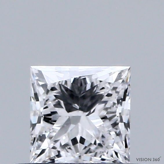0.42 ct lab-grown Princess Diamond