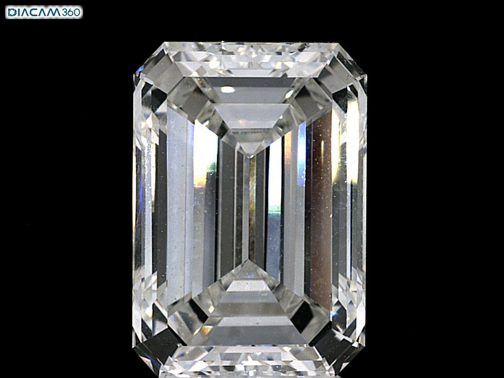 5.05 ct. emerald Lab Grown Diamond front image