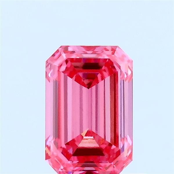 0.77 CT Fancy Vivid Pink EMERALD