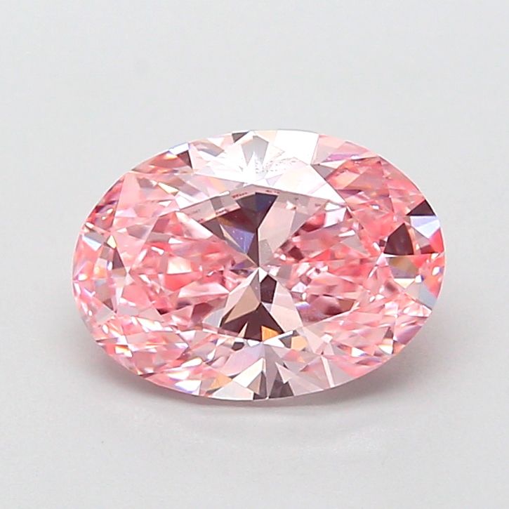 2.08 ct. oval Lab Grown Diamond front image
