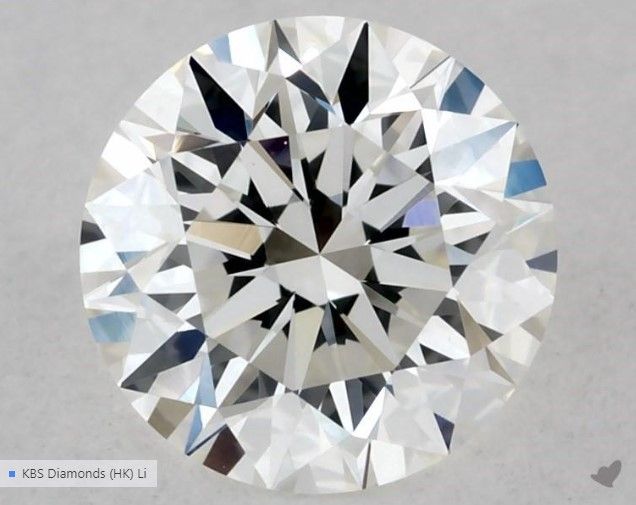 0.56 ct Round diamond