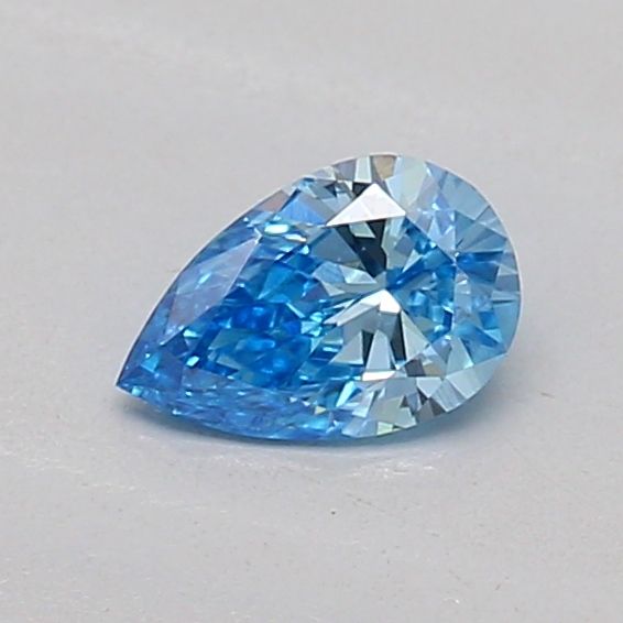 0.18 CT Fancy Vivid Blue PEAR