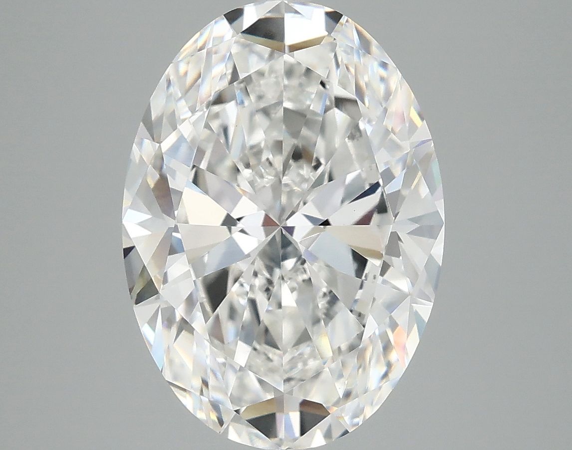 5.05 ct. oval Lab Grown Diamond front image