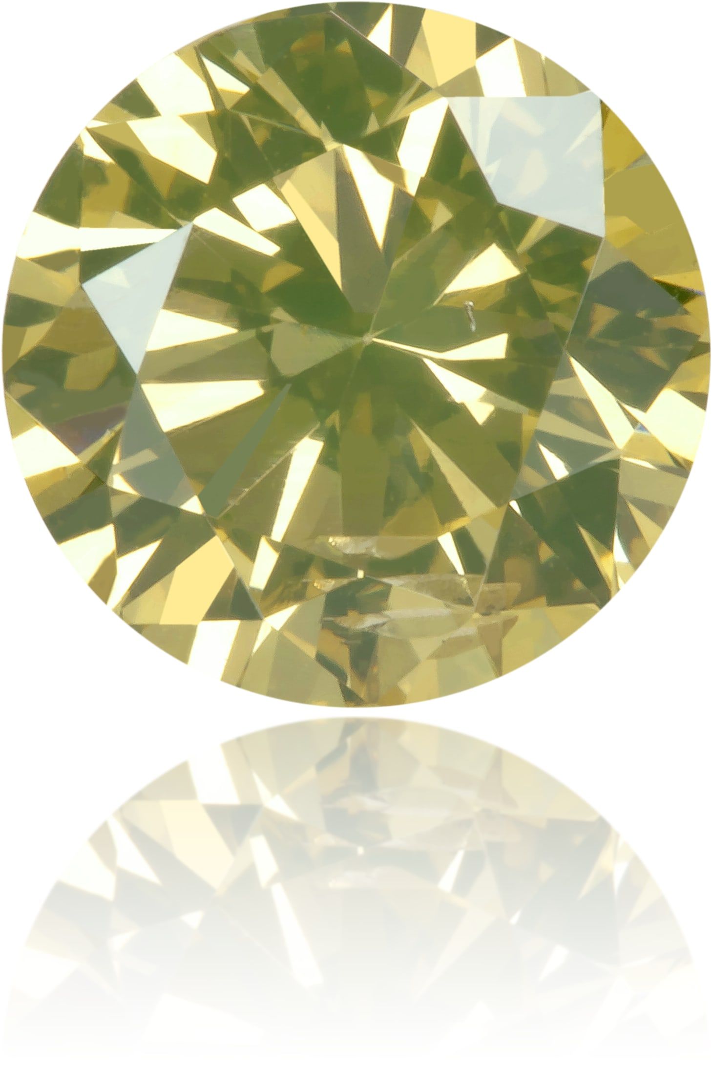 Diament 1.0 ct Fancy Orange/I1