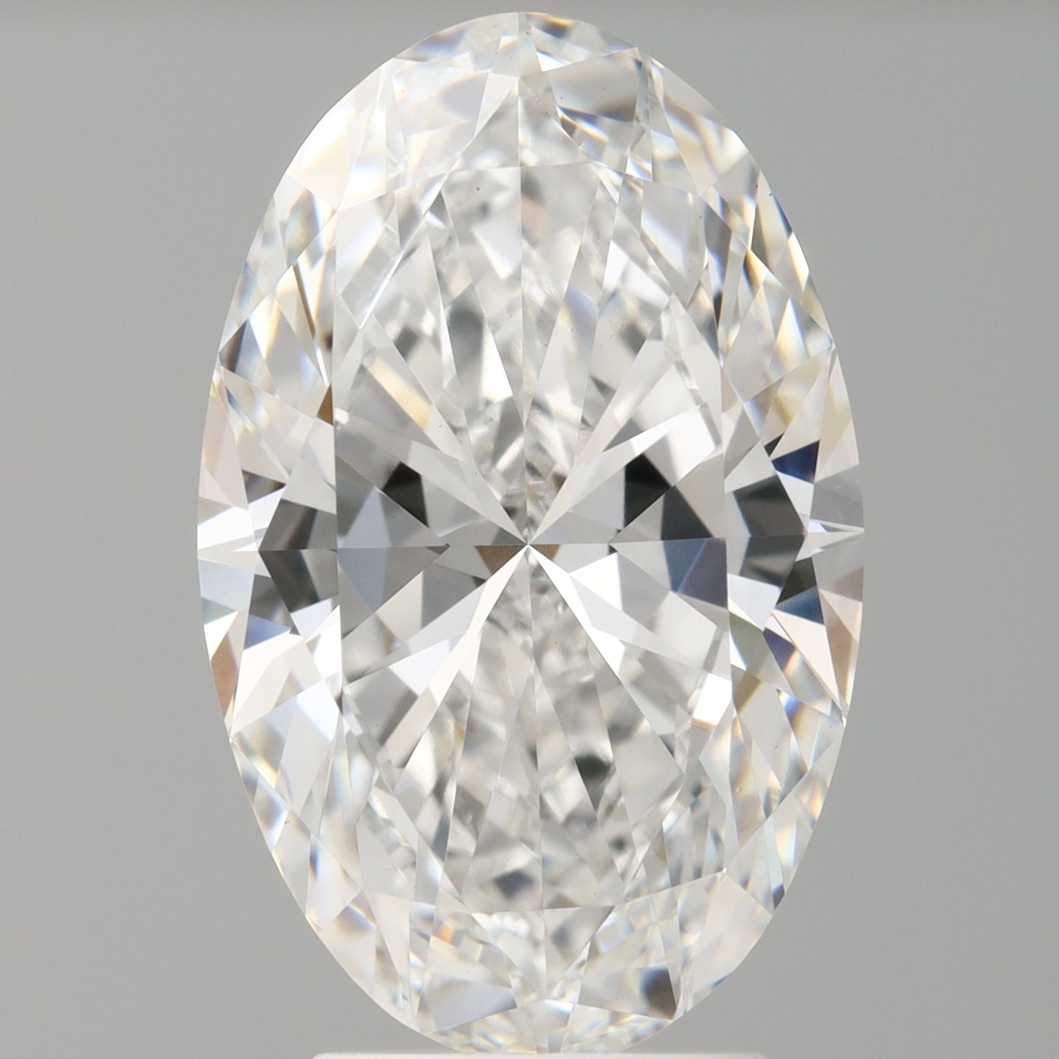 4.06 ct. oval Lab Grown Diamond front image