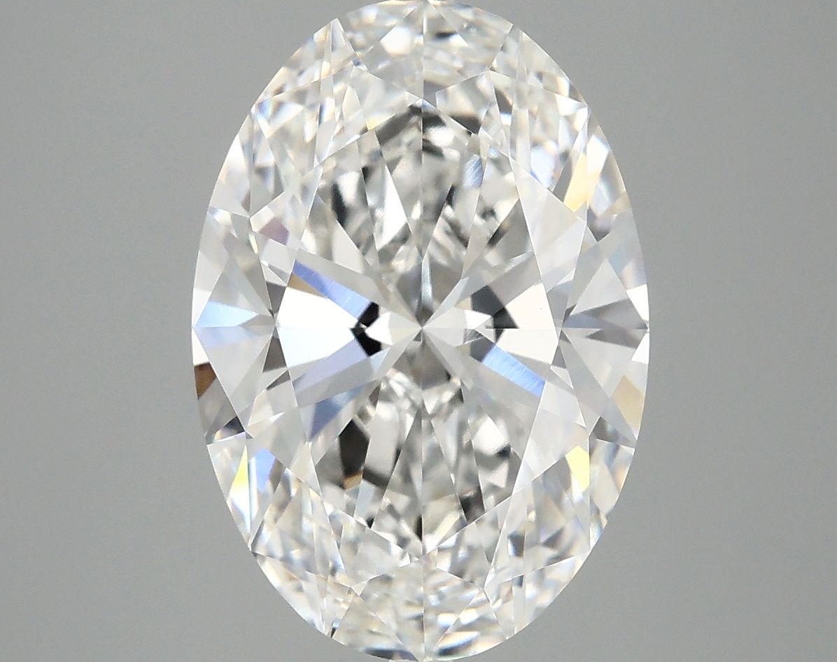 4.90 ct. oval Lab Grown Diamond front image