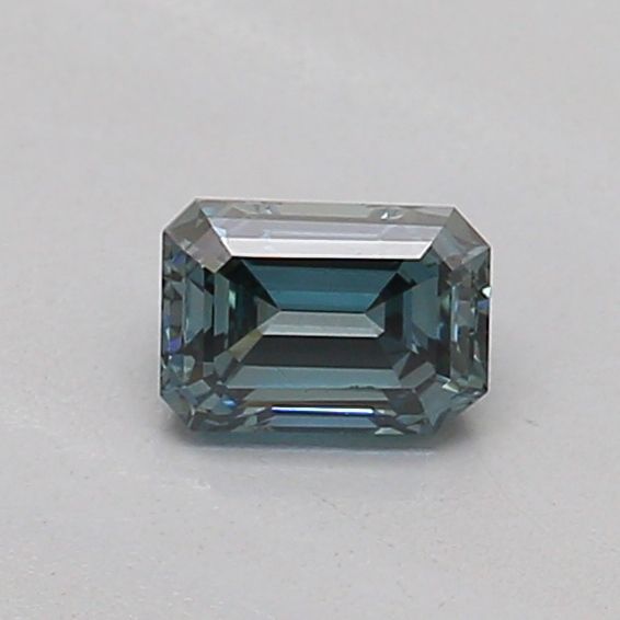 0.22 CT Fancy Deep Greenish Blue EMERALD