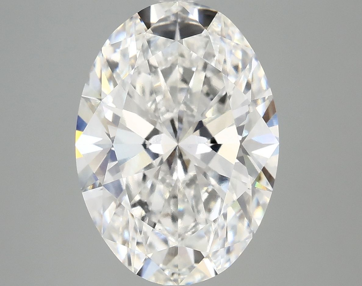 5.05 ct. oval Lab Grown Diamond front image