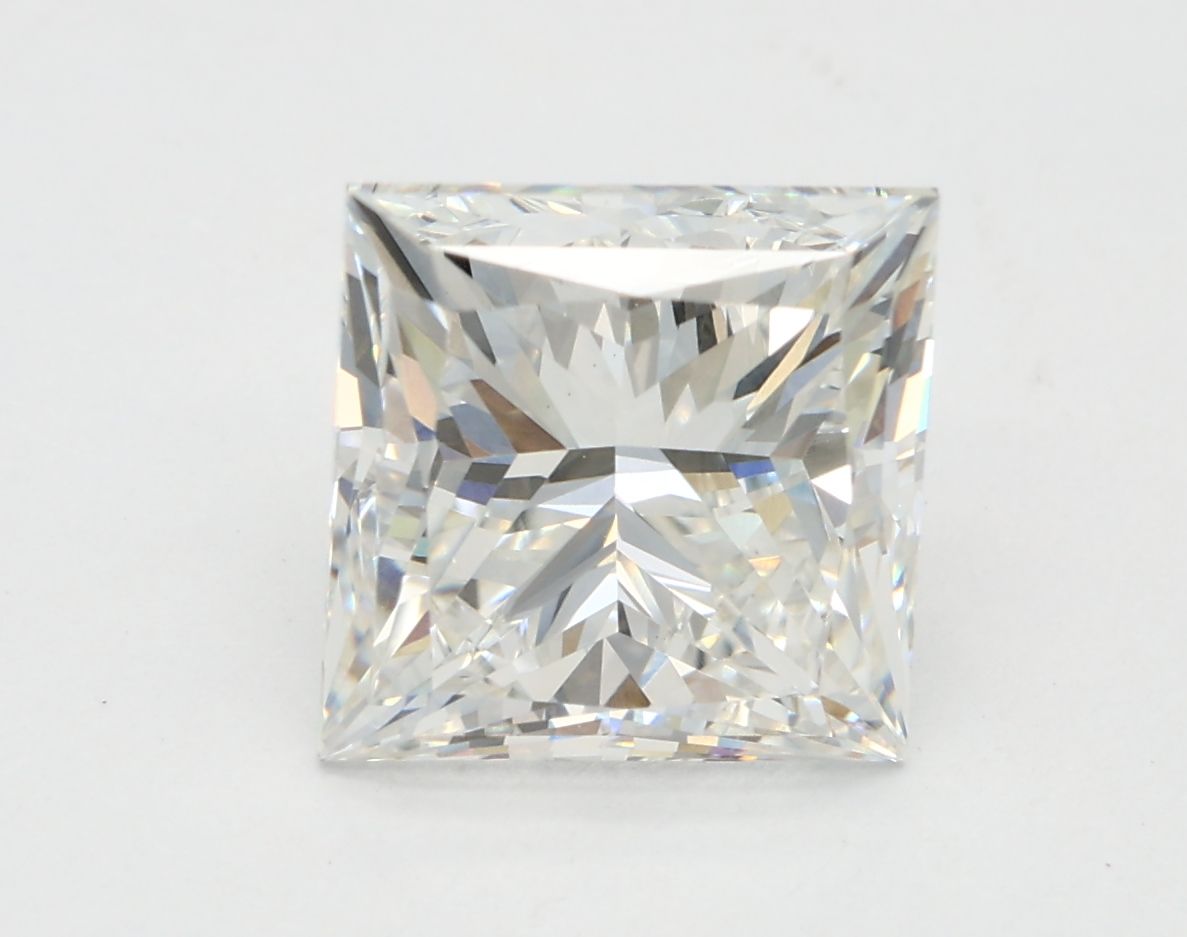 3.02 ct. princess Lab Grown Diamond front image