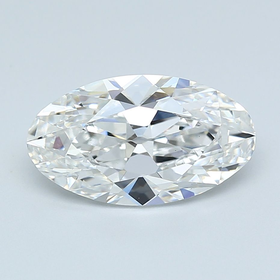 4.01 ct. oval Lab Grown Diamond front image