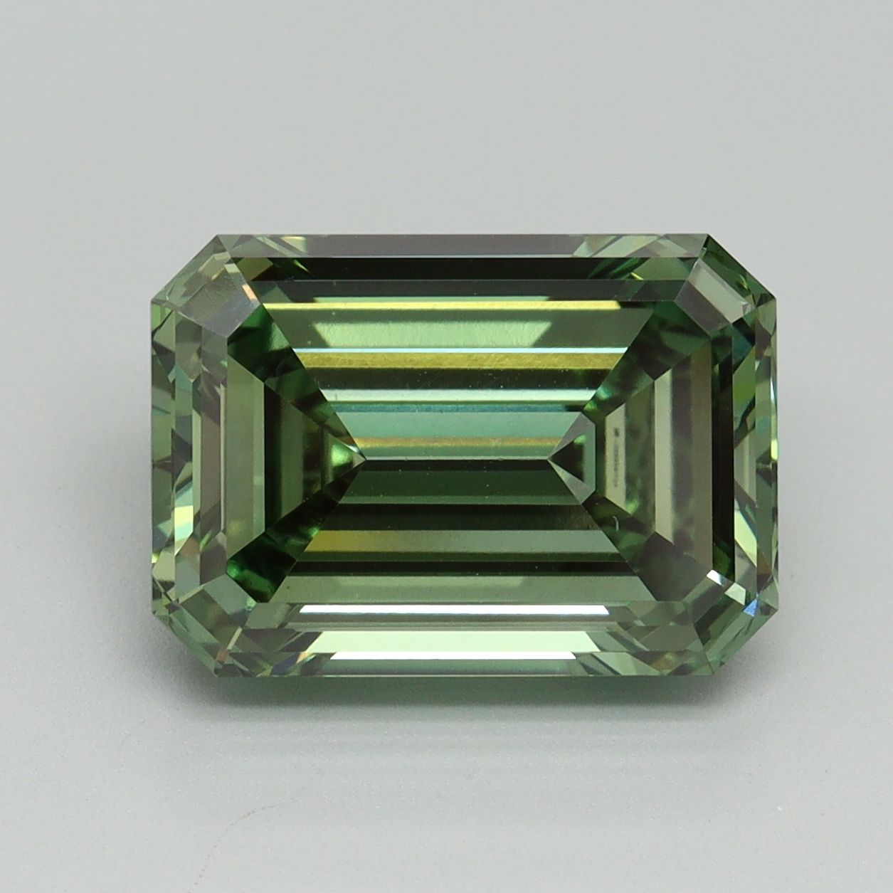 5.05 ct. emerald Lab Grown Diamond front image