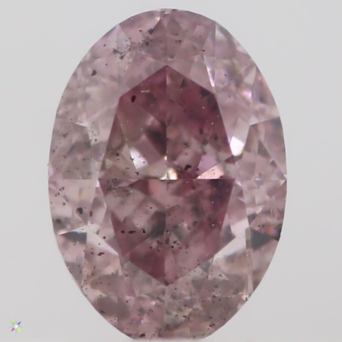Diament 0.35 ct Fancy Pink/I1
