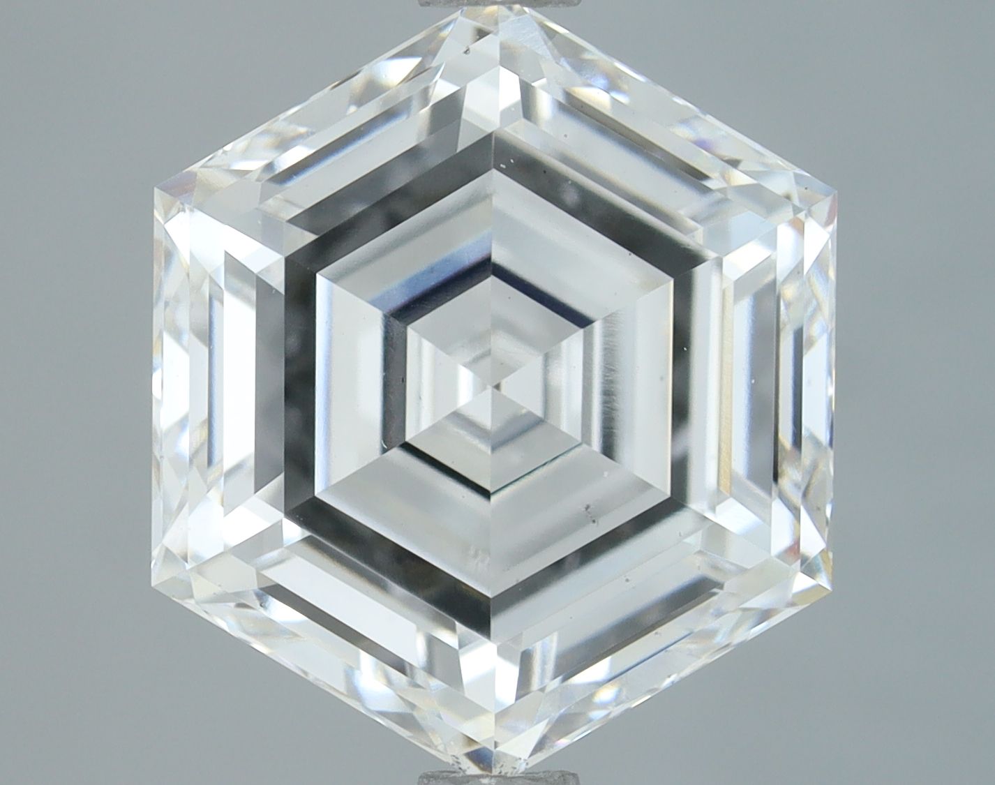 3.25 ct lab-grown Hexagonal Diamond