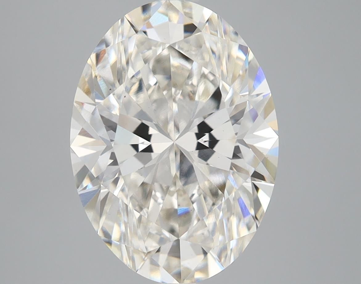 4.07 ct. oval Lab Grown Diamond front image