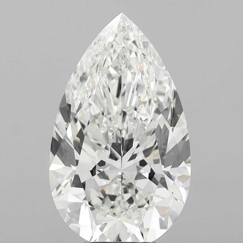 6.04 ct. pear Lab Grown Diamond front image
